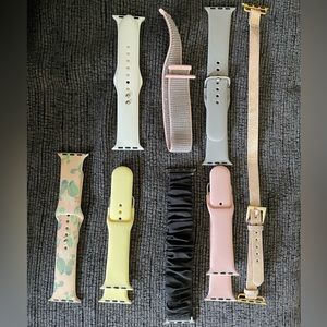 8 Apple Watch Bands compatible with 38mm